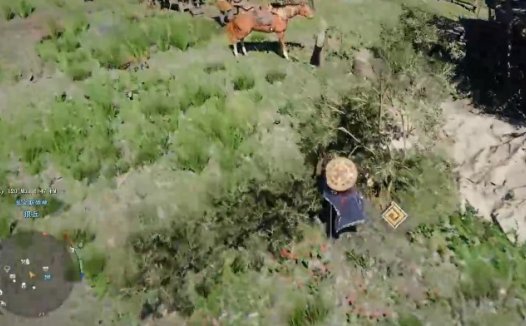 《红色沙漠 Crimson Desert》小地图旁边的黄色条有什么用